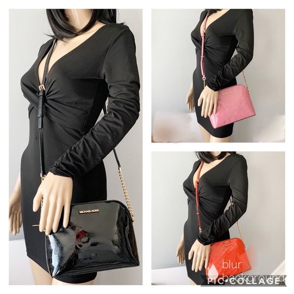 Michael Kors Cindy Dome Metallic Crossbody - Picture 5 of 5